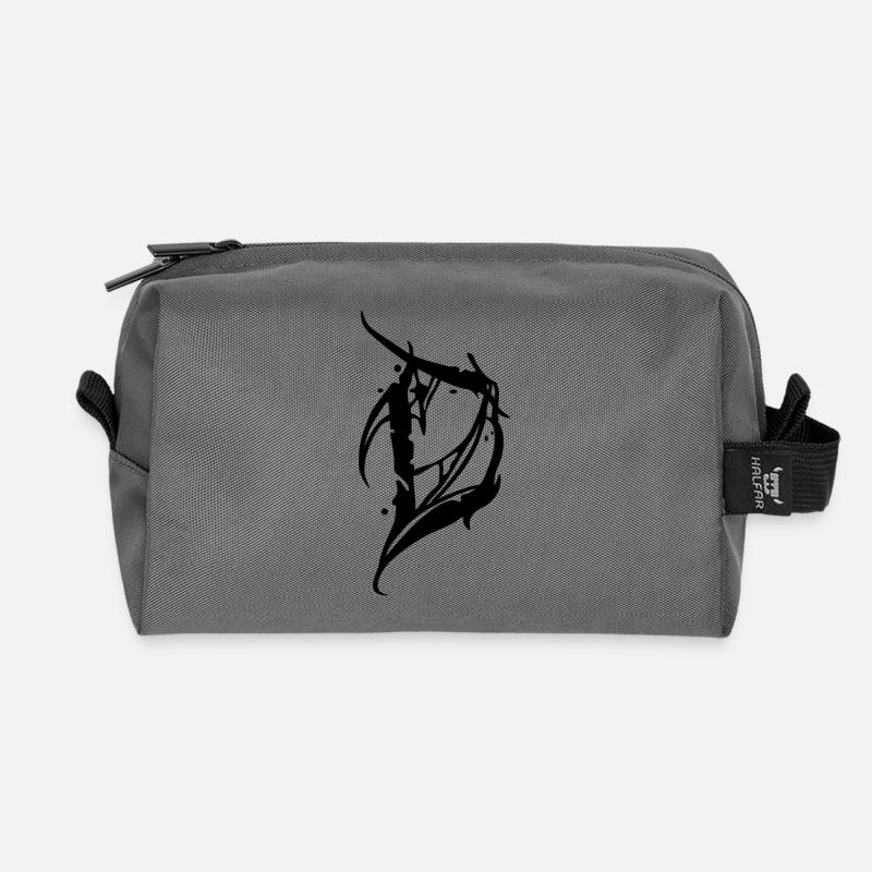 D - Recycled Toiletry Zip Bag - anthracite