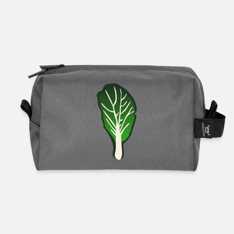 chard - Recycled Toiletry Zip Bag - anthracite