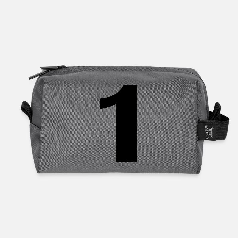 1 - Recycelte Kulturtasche - Anthrazit