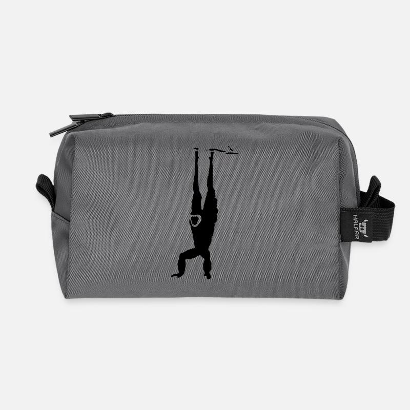 Gibbon - Recycelte Kulturtasche - Anthrazit