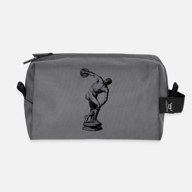 Skulptur - Recycelte Kulturtasche - Anthrazit