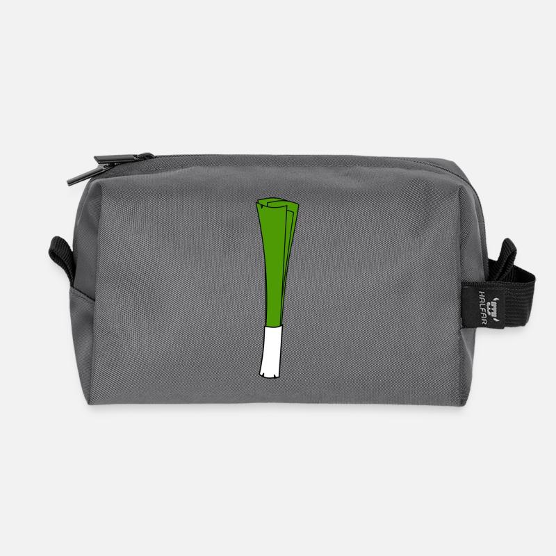 Lauch - Recycelte Kulturtasche - Anthrazit