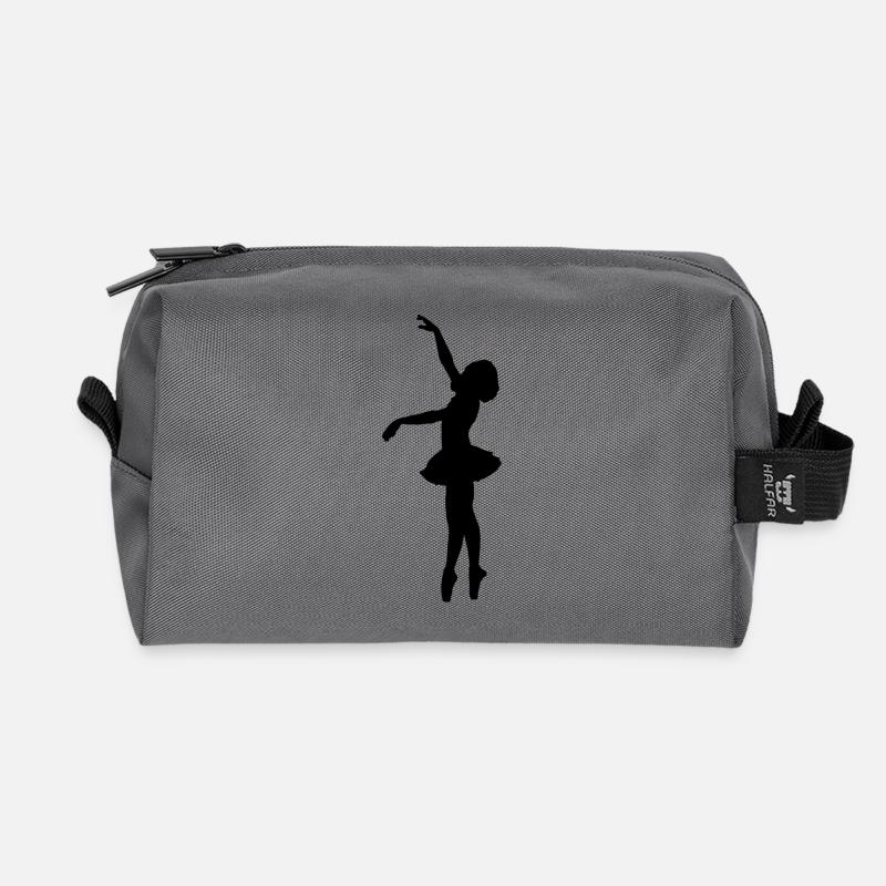 Ballerina - Recycelte Kulturtasche - Anthrazit