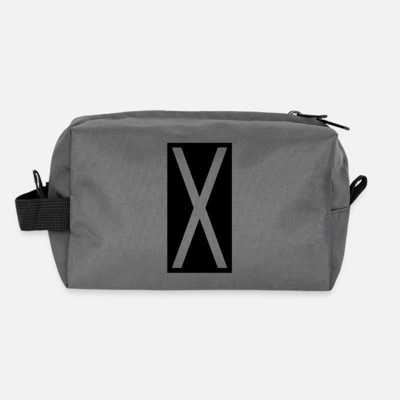 Rectangle X Trousse de toilette en tissu recyclé