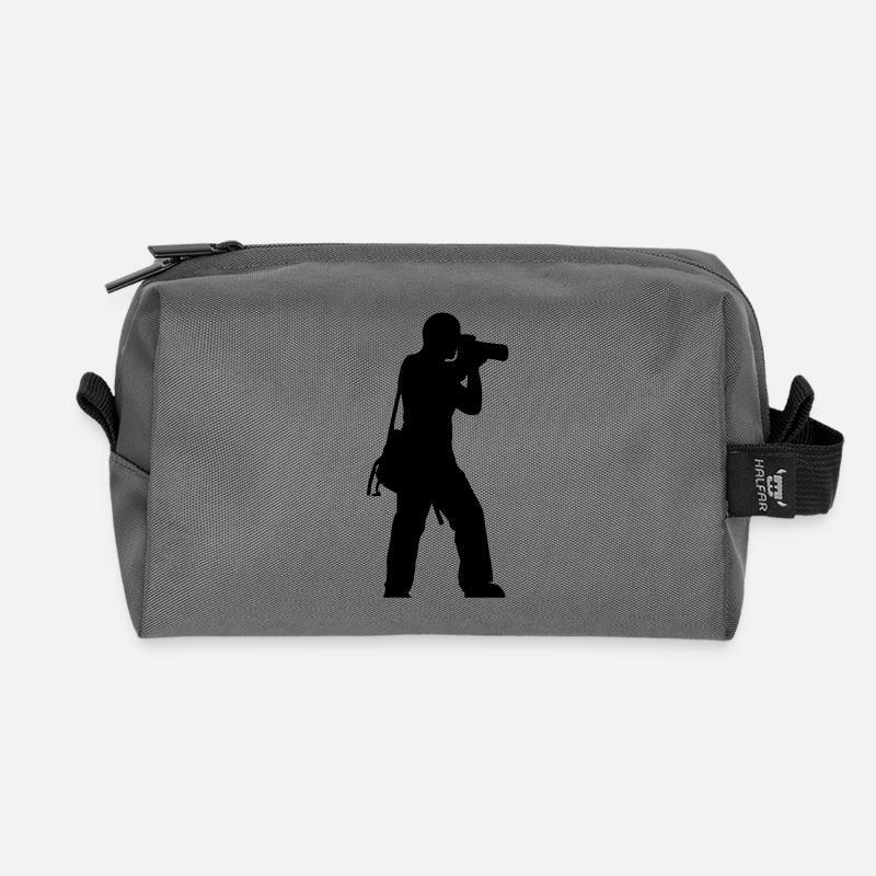 fotograf - Recycelte Kulturtasche - Anthrazit