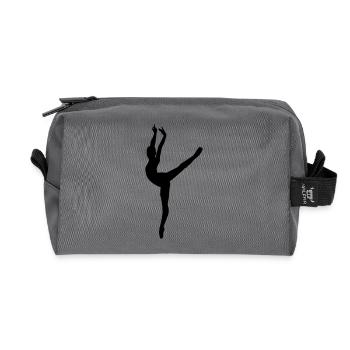 ballett - Recycelte Kulturtasche - Anthrazit - Vorne