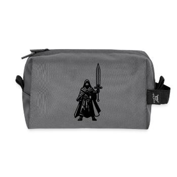 Guerrier - Trousse de toilette en tissu recyclé - anthracite - Devant