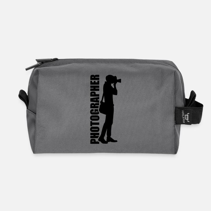 Fotograf - Recycelte Kulturtasche - Anthrazit