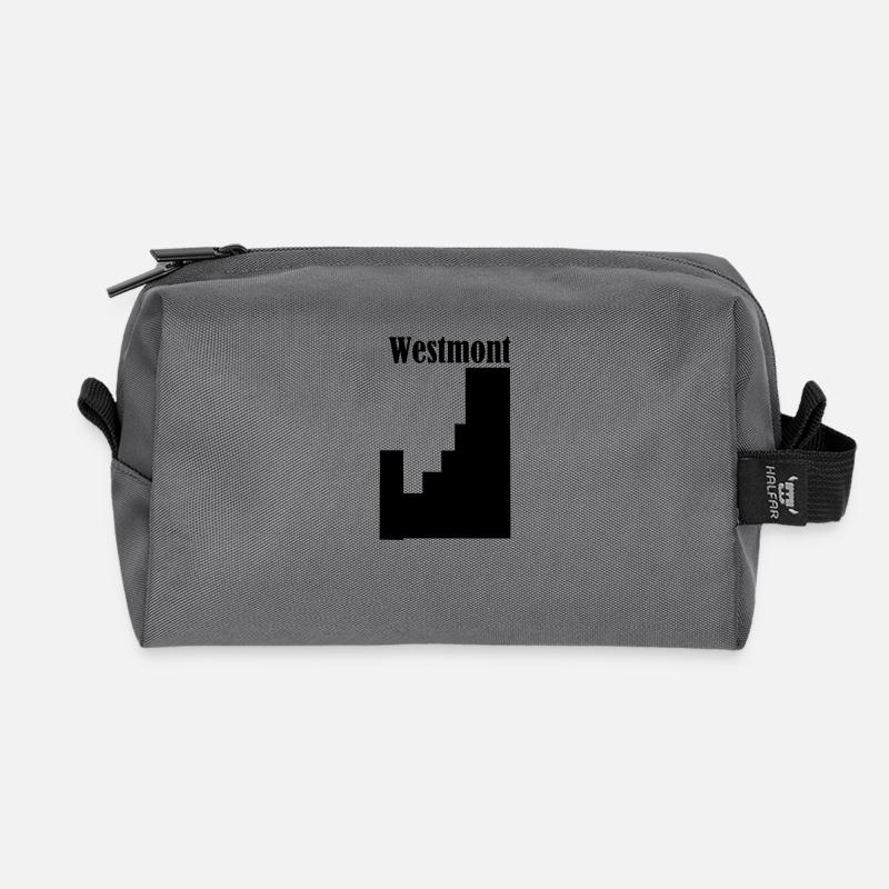 Westmont - Recycelte Kulturtasche - Anthrazit