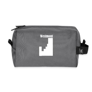 Westmont - Recycelte Kulturtasche - Anthrazit - Vorne