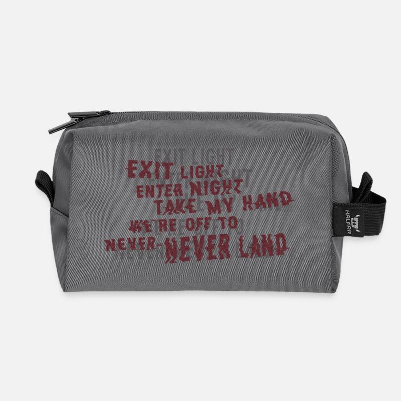 Sandman - Liedtexte - Recycelte Kulturtasche - Anthrazit