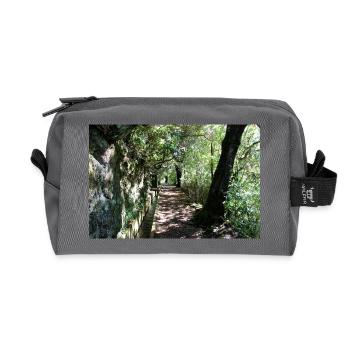 Affiche Madère Portugal - Trousse de toilette en tissu recyclé - anthracite - Devant