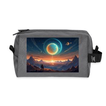 Helldivers Planet X - Recycelte Kulturtasche - Anthrazit - Vorne