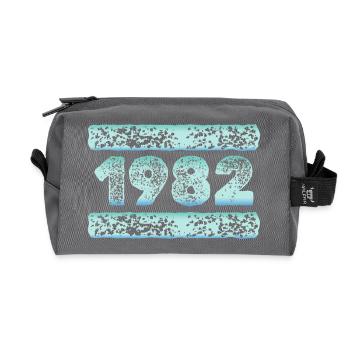 Jahr 1982 - Recycelte Kulturtasche - Anthrazit - Vorne