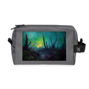 Dark Fantasy Illustration - Recycelte Kulturtasche - Anthrazit - Vorne