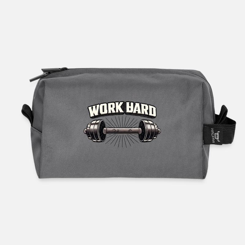 Kraftvolles Training Shirt - Recycelte Kulturtasche - Anthrazit