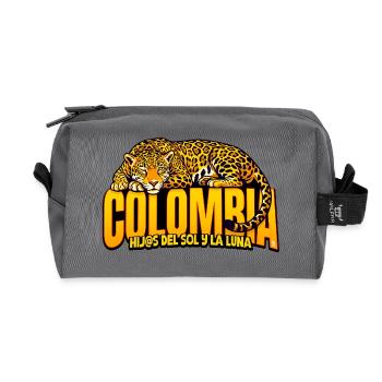 Jaguar Colombia Hijo del Sol y la Luna - Recycelte Kulturtasche - Anthrazit - Vorne