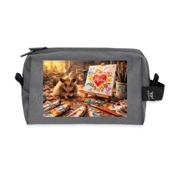 Chico 11 : Fête des Mères 2026 - Trousse de toilette en tissu recyclé - anthracite - Devant