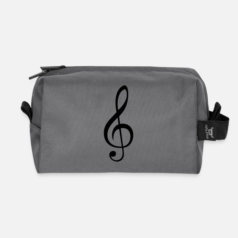 Musik - Recycelte Kulturtasche - Anthrazit