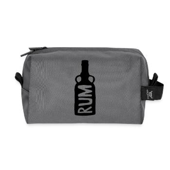 Rum - Recycelte Kulturtasche - Anthrazit - Vorne