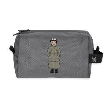 Elsa Andersson - Trousse de toilette en tissu recyclé - anthracite - Devant