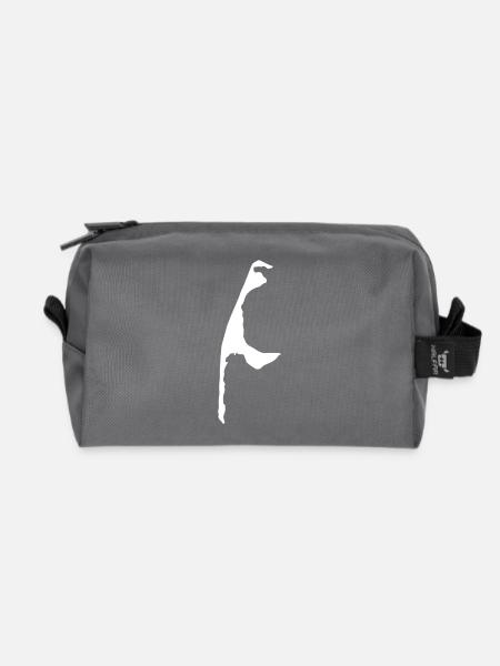 Sylt Silhouette - Recycelte Kulturtasche - Anthrazit