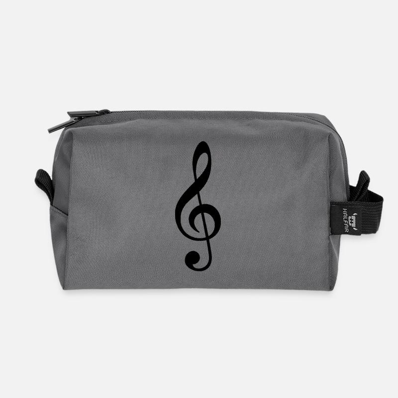 Cle de Sol - Recycelte Kulturtasche - Anthrazit