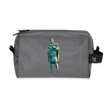 Caesar - Cooles Geschichtslogo - Recycelte Kulturtasche - Anthrazit - Vorne