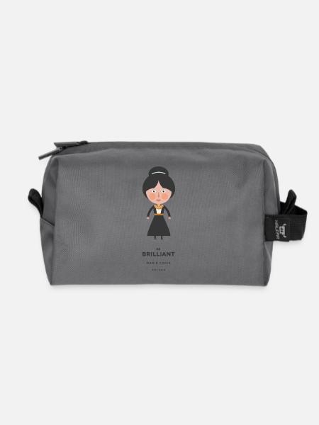 MARIE CURIE - Recycelte Kulturtasche - Anthrazit