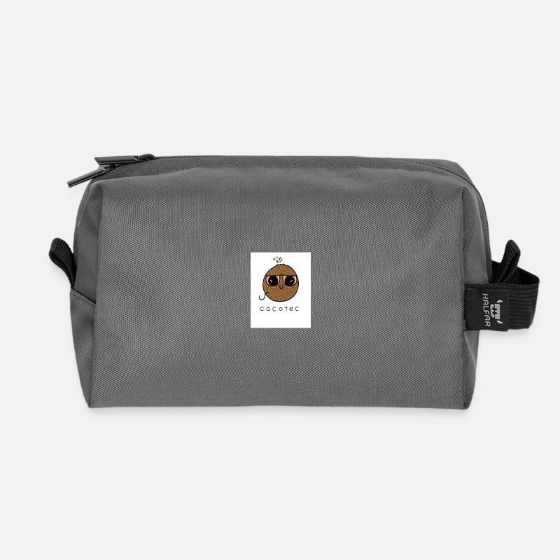Te amo - Recycelte Kulturtasche - Anthrazit