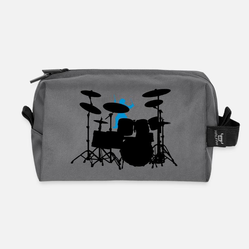 Drumset - Recycelte Kulturtasche - Anthrazit