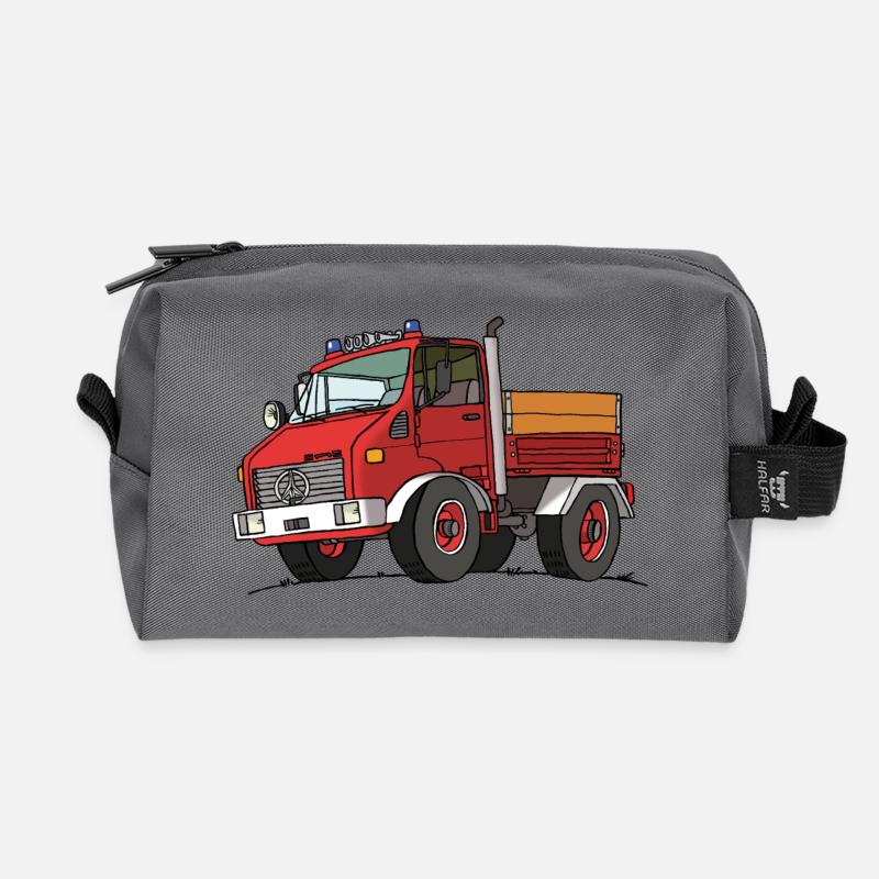FeuerMog - Recycelte Kulturtasche - Anthrazit