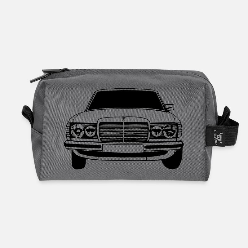 MB w123 ...(24) - Recycelte Kulturtasche - Anthrazit