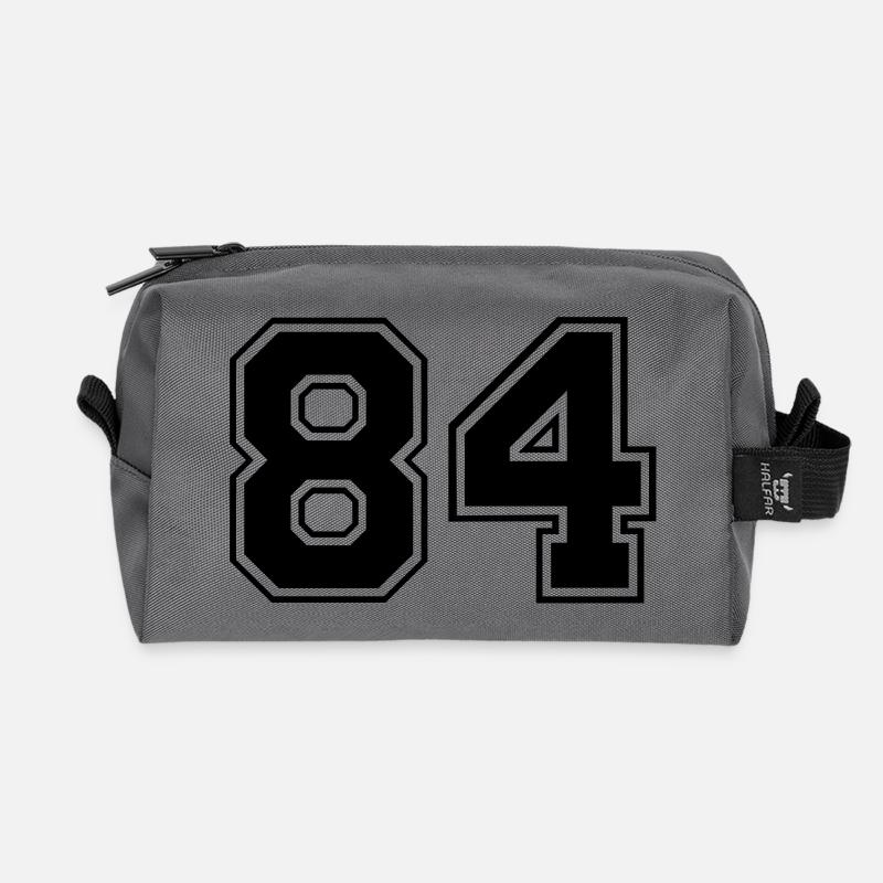 84 - Recycelte Kulturtasche - Anthrazit