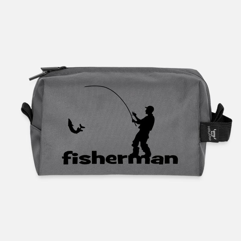 Fisherman - Recycelte Kulturtasche - Anthrazit