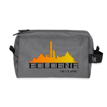 Gradient Urban Horizon - Recycled Toiletry Zip Bag - anthracite - Front