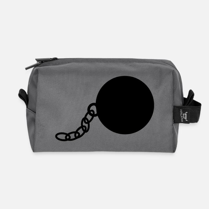 Boulet - Trousse de toilette en tissu recyclé - anthracite
