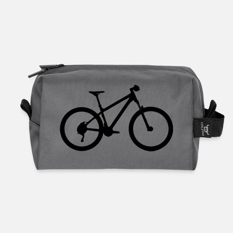 Fahrrad - Recycelte Kulturtasche - Anthrazit