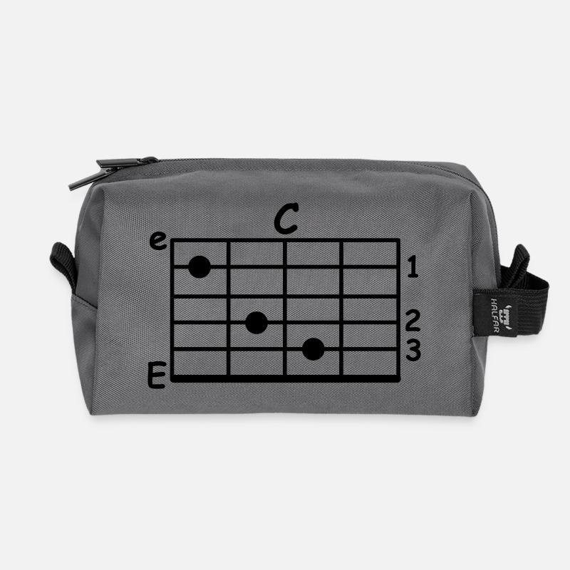 chord - Recycled Toiletry Zip Bag - anthracite