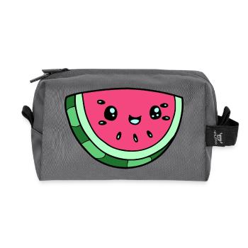 Melon Milena - Recycelte Kulturtasche - Anthrazit - Vorne