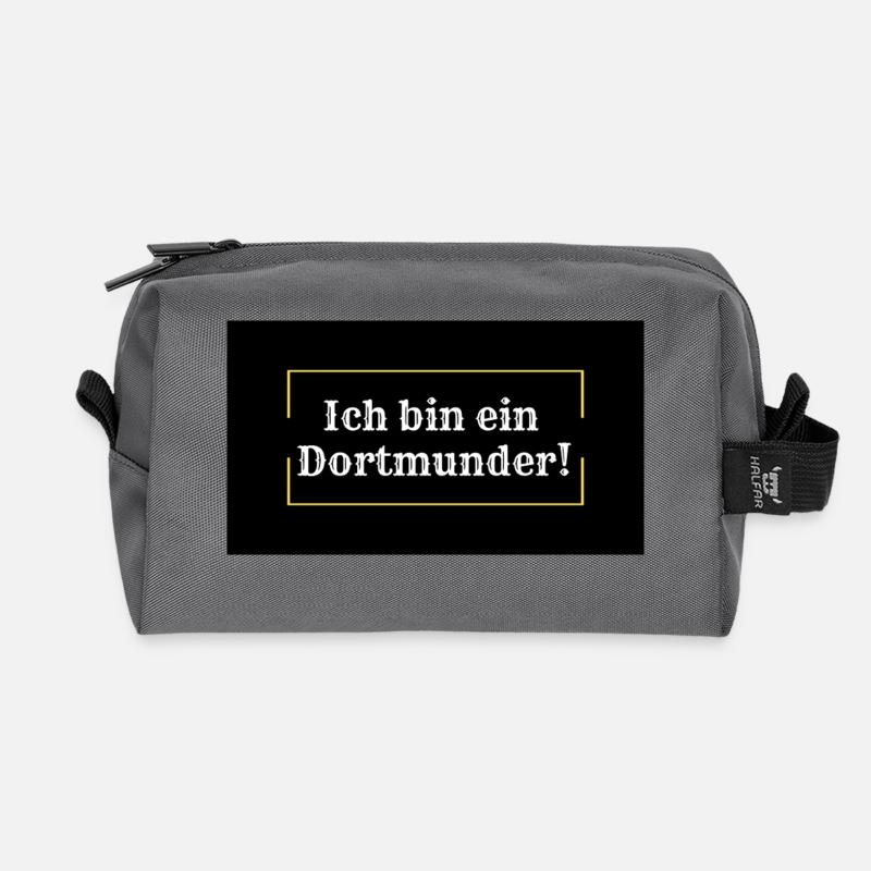 Dortmund 1# - Recycelte Kulturtasche - Anthrazit