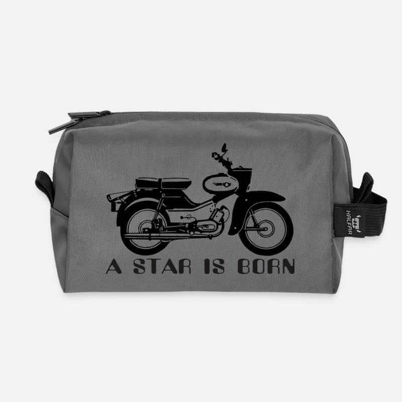 Simson Star is Born - Recycelte Kulturtasche - Anthrazit