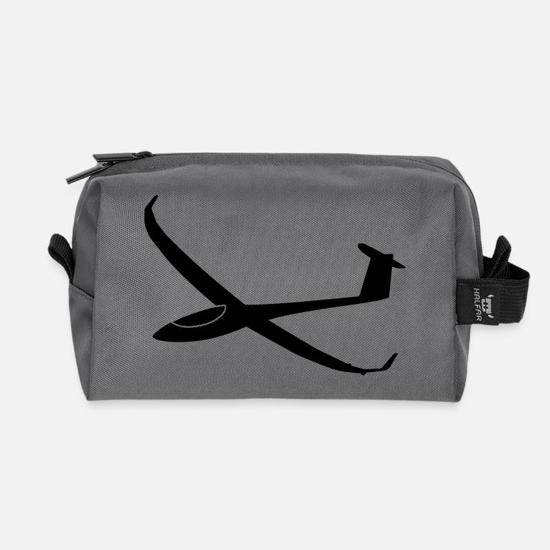 js3 segelflugzeug - Recycelte Kulturtasche - Anthrazit