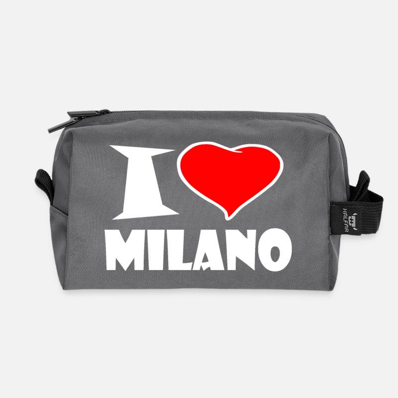Milano - Recycelte Kulturtasche - Anthrazit