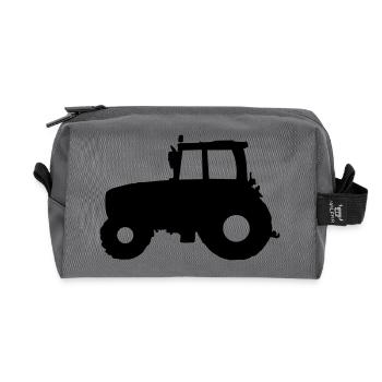 Traktor Trecker - Recycelte Kulturtasche - Anthrazit - Vorne