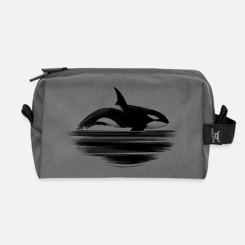 Orca - Recycelte Kulturtasche - Anthrazit