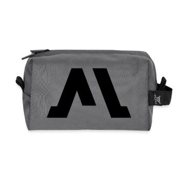 MT GAMING Official Merchandising | Premium Gaming - Recycled Toiletry Zip Bag - anthracite - Front
