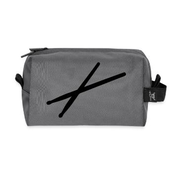Drumsticks Schlagzeug - Recycelte Kulturtasche - Anthrazit - Vorne