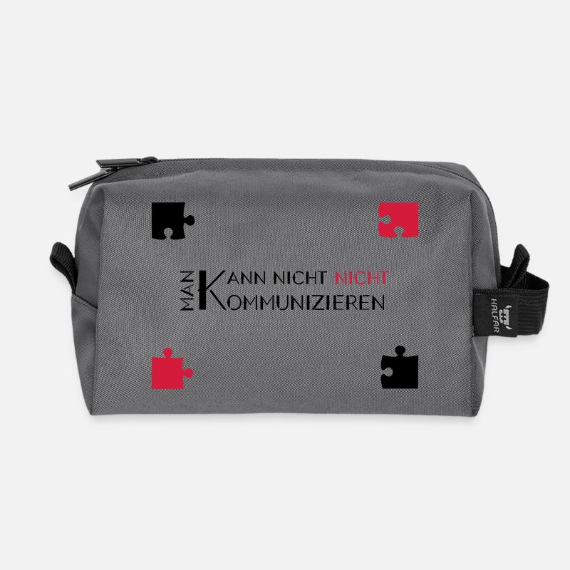 communication watzlawick - Recycelte Kulturtasche - Anthrazit