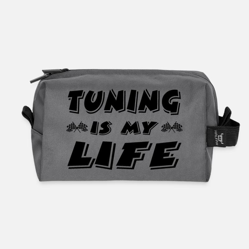 Tuning - Recycelte Kulturtasche - Anthrazit